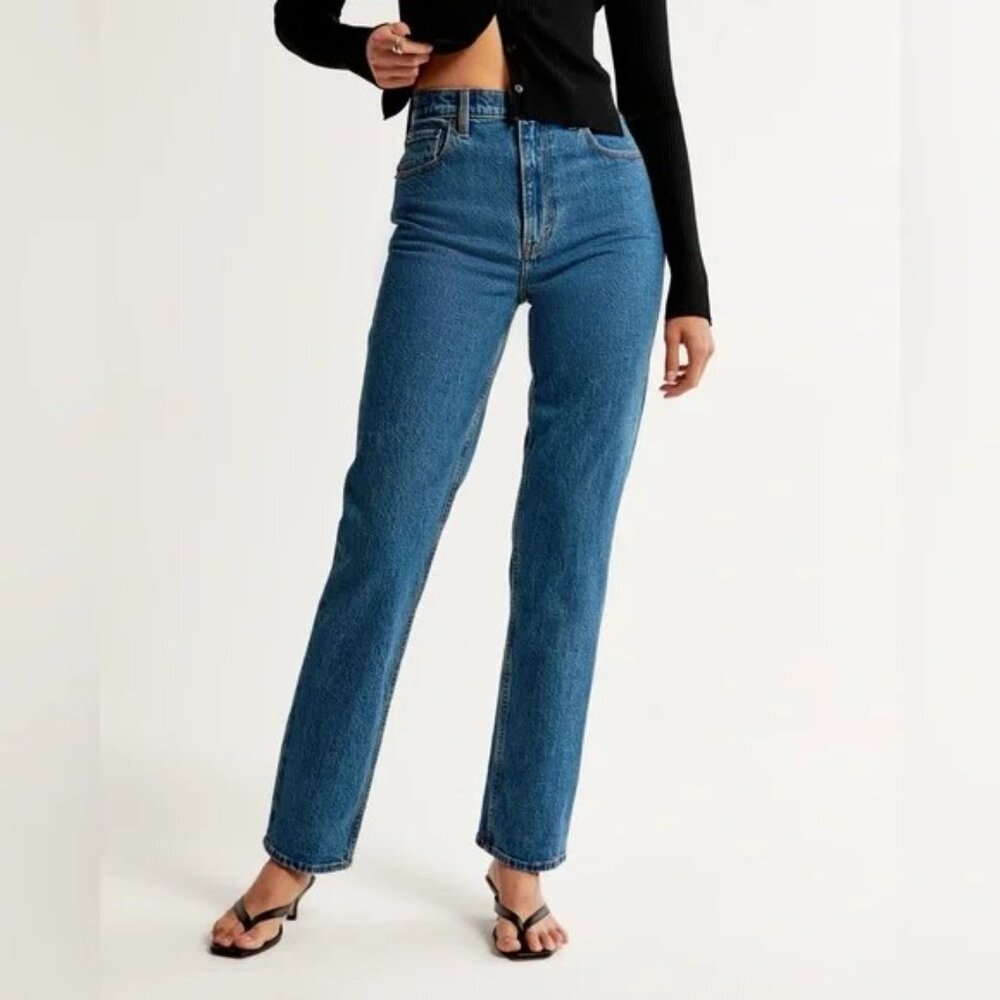 Abercrombie & Fitch 90s Straight Ultra High Rise Jeans Size 26